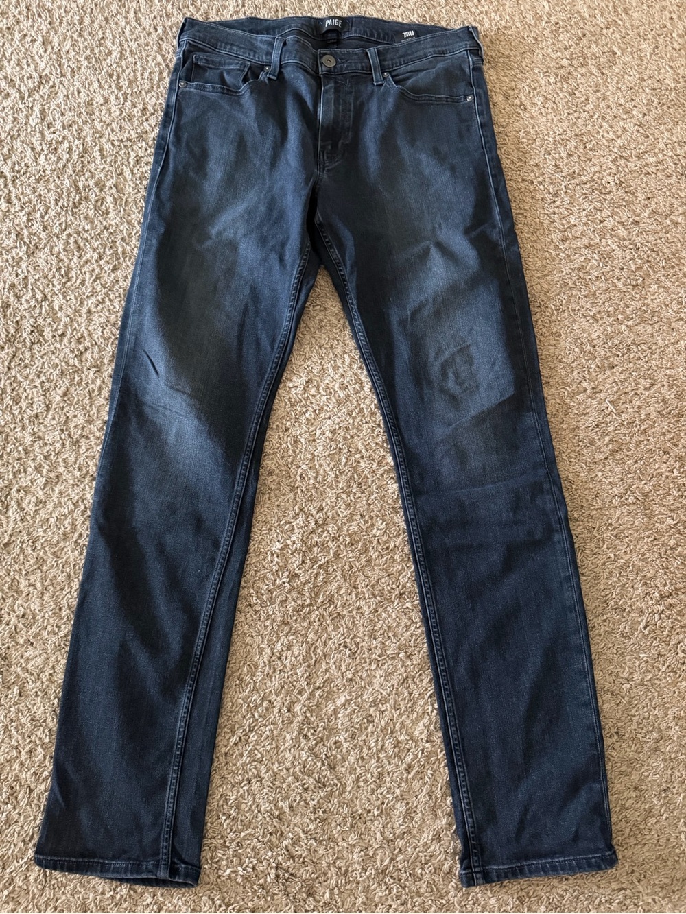 Men’s PAIGE Lennox slim fit jeans, size 33x34